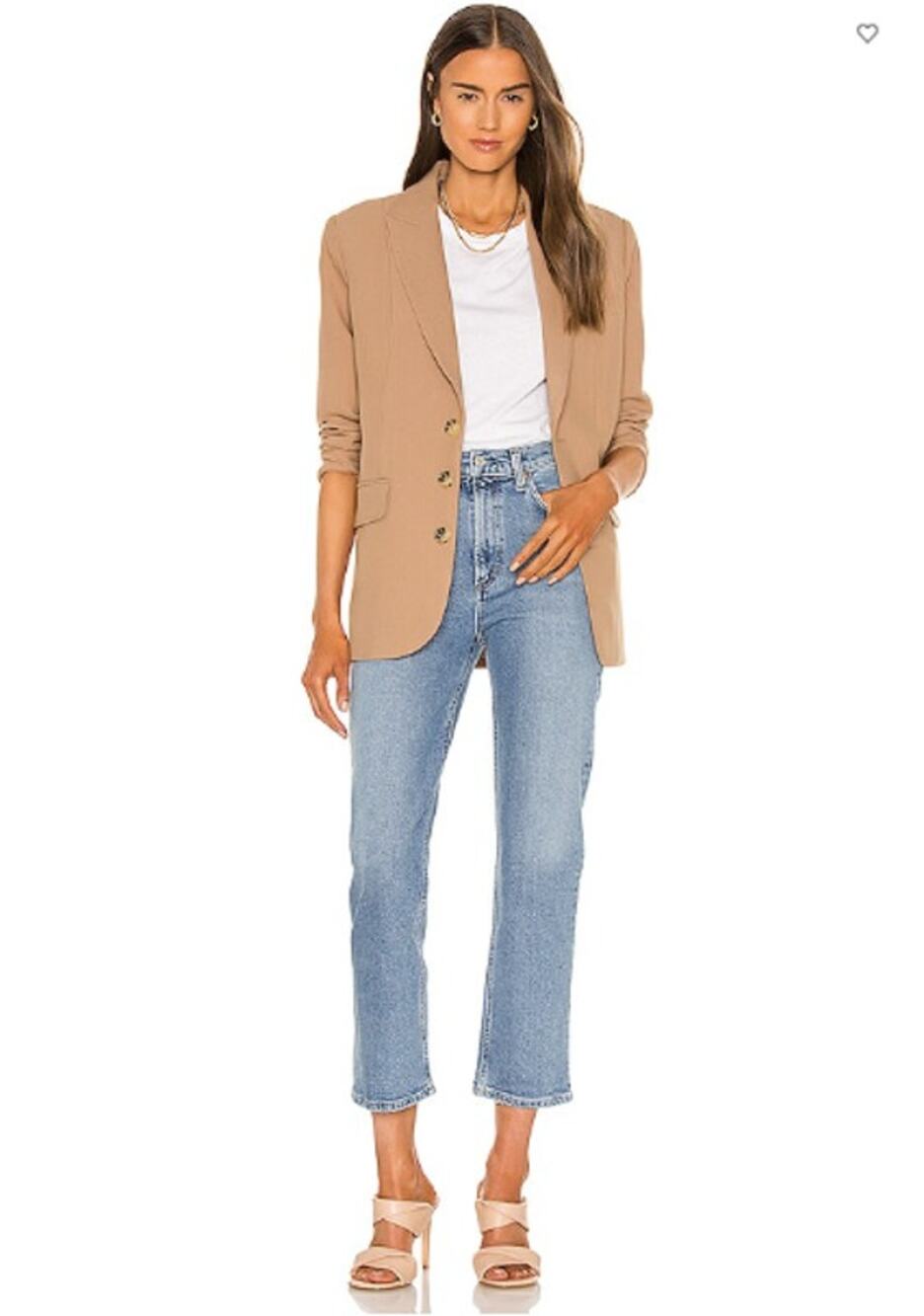 AGOLDE NWT Wilder Mid Rise Comfort Straight Denim Jean in Cascadia  // 32